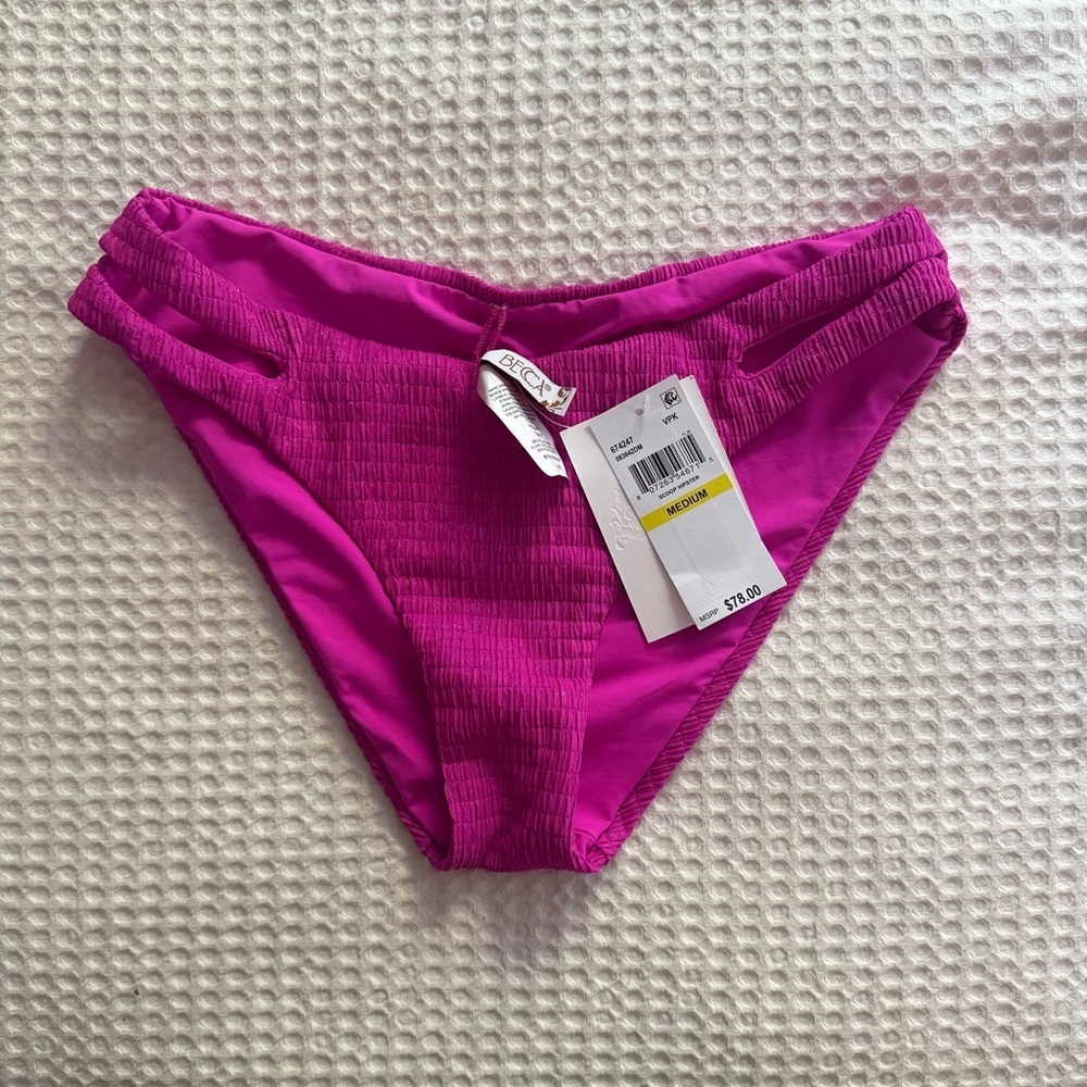 BECCA Fuchsia Bikini Bottom